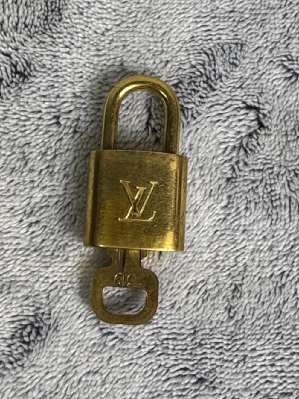 Authentic Louis Vuitton Lock & Key #319